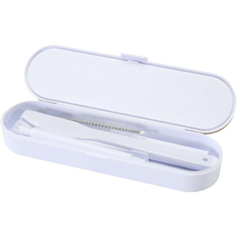 Set de couverts nomade avec paille reutilisable (RUNA) vue 3
